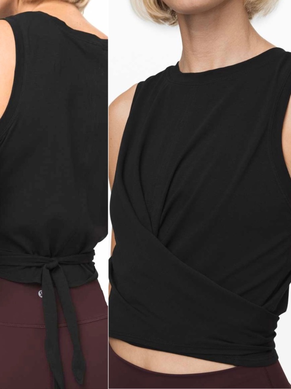 Lululemon Time to Restore Tank in Black